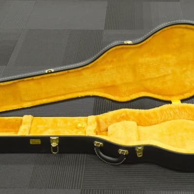 Gibson Les Paul Lifton Historic Black/Goldenrod Hardshell Case, Recent image 1