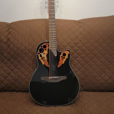 Ovation CE4412-5 Celebrity Mid Depth Lyrachord Body Nato Neck 12-String Acoustic-Electric Guitar image 6