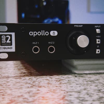 Universal Audio Apollo 8 QUAD - Thunderbolt 2 - User review - Gearspace