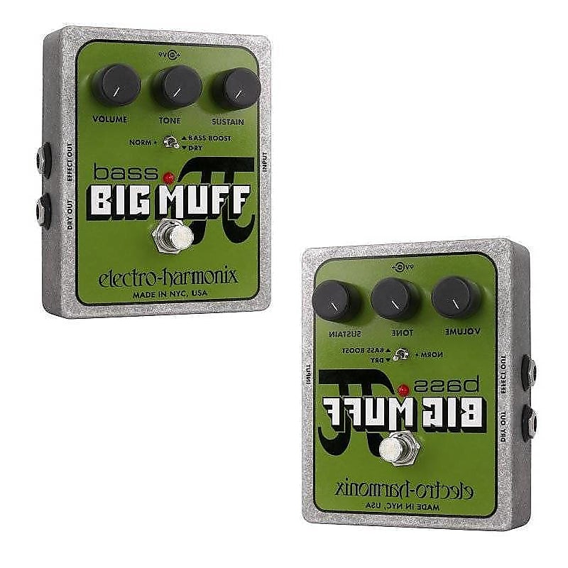 Electro-Harmonix Bass Big Muff Pi Fuzz Pedal | Reverb