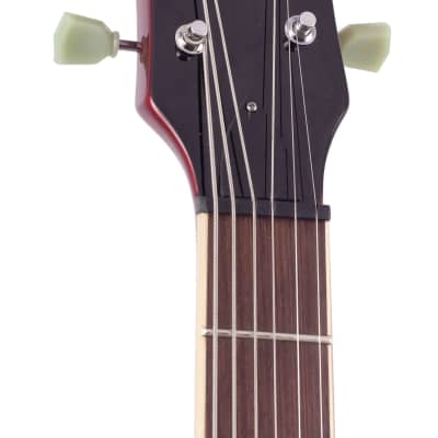 Eastwood Sidejack DLX Bound Solid Basswood Body Set Maple Neck 6-String Electric Baritone Guitar image 6