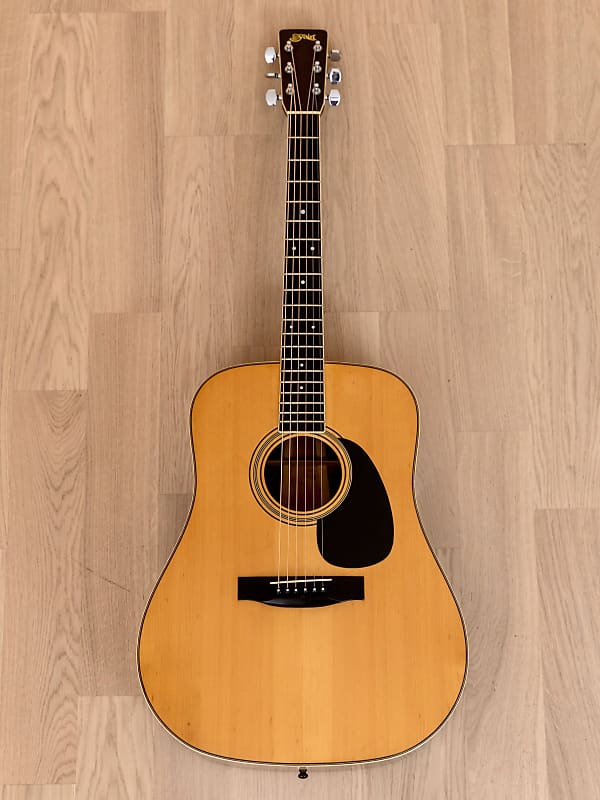 1970s S Yairi YD-304 Vintage Square Shoulder Dreadnought Acoustic