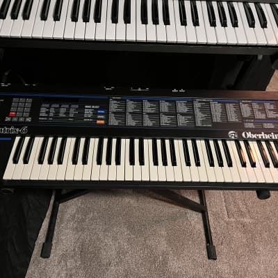 Oberheim Matrix 6 61-Key 6-Voice Synthesizer 1985 - Black