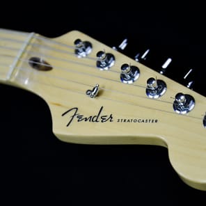 MINT! Fender American Deluxe Stratocaster Amber & Fender Case image 14