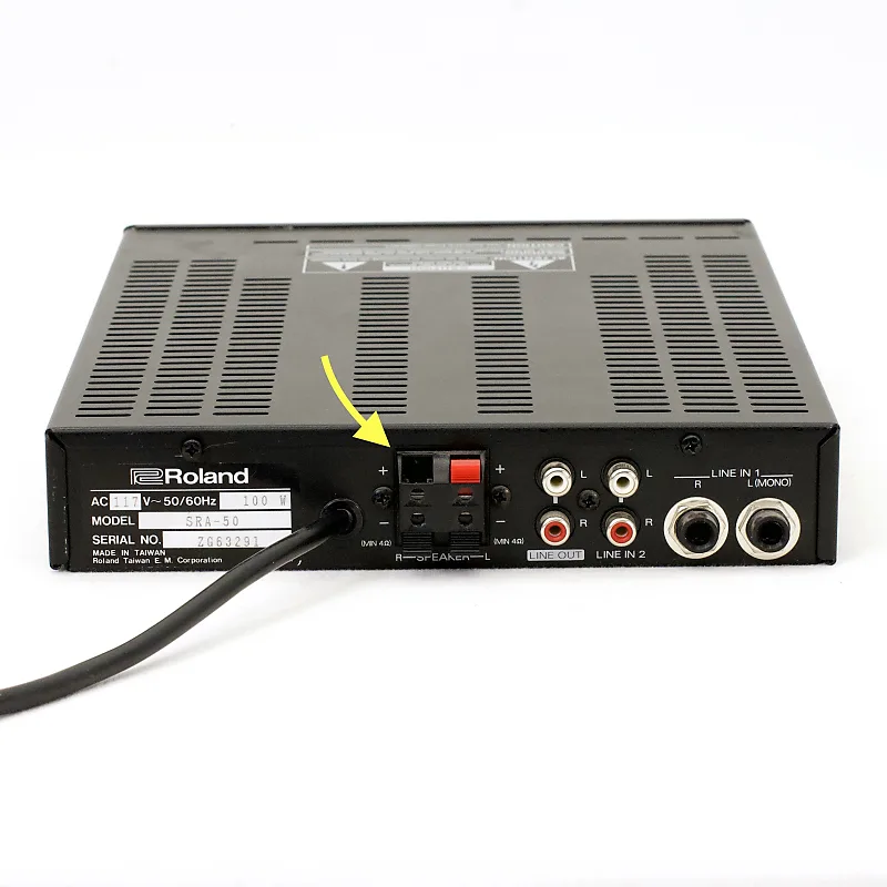 Roland SRA-50 Stereo Power Amplifier | Reverb