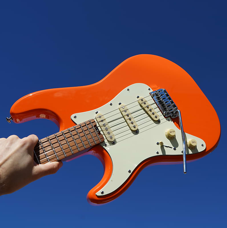 Schecter　Diamond Series エレキギター オレンジ Schecter DIAMOND SERIES Nick Johnston Traditional - Atomic