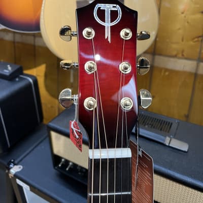 Teton STA180CEAB-AR Auditorium Autumn Burst Guitar With Heavy Duty Gig Bag image 5