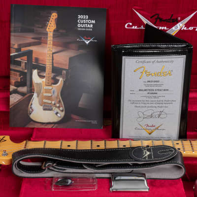 Fender Custom Shop Yngwie Malmsteen Signature Stratocaster, Maple Fretboard, Burgundy Mist Metallic image 12