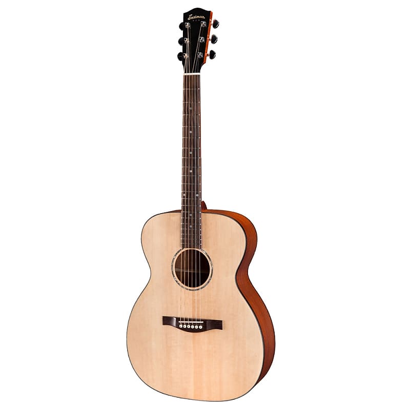 Eastman PCH1-OM Acoustic Guitar w/ Gig Bag, Solid Sitka Spruce Top image 1