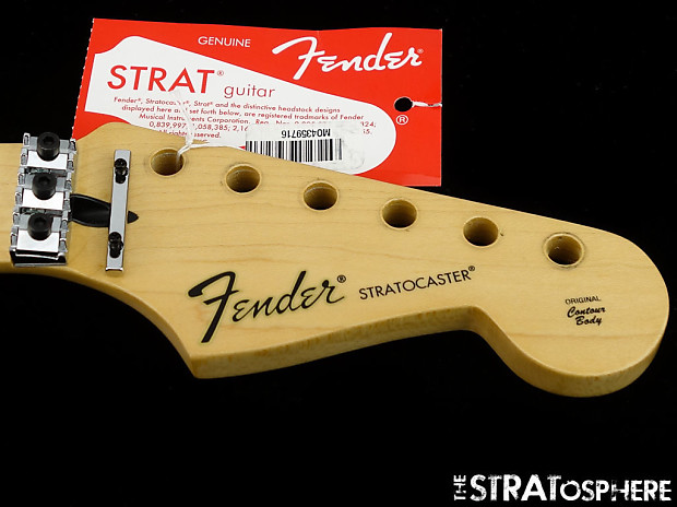 2017 Fender Standard Floyd Rose Strat NECK Stratocaster Modern C Shape Maple