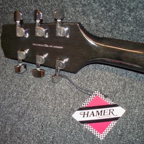 Hamer The  Archtop SATF-TKB Figured Trans Black Duncan Designed Pickups image 8