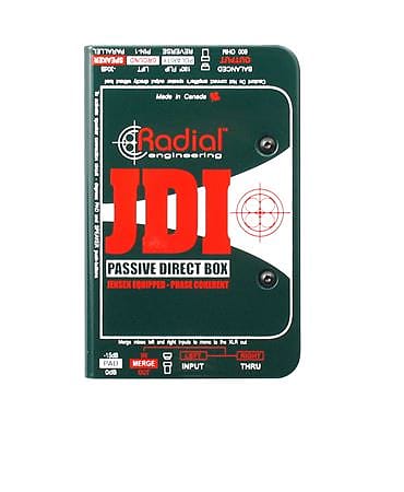 Radial JDI Passive Direct Box | Reverb