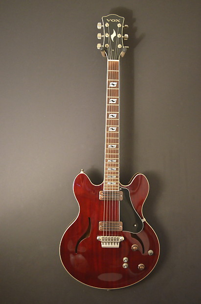 Vox Virage Double Cut Semi Hollow Electric Guitar Made in Japan