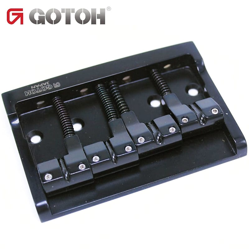 New Gotoh S510b 4 4 String Bass Bridge Steel Base Plate Reverb 4678