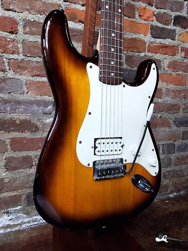 Jack's Guitarcheology / Squier "Tom Delonge"  Stratocaster Partscaster Electric Guitar (Honeyburst) image 1