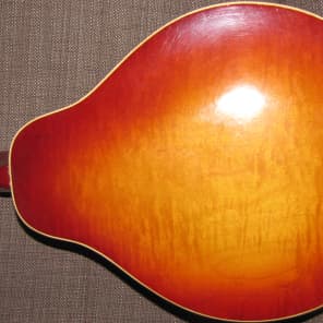 Kay K-73 A-Style Mandolin 1946 Cherry Burst Arched Top/Back image 5