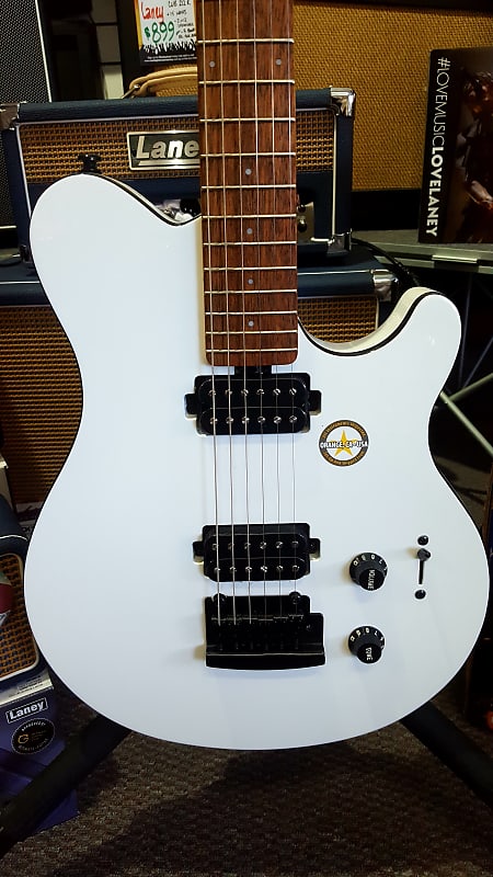 Sterling Sub Series by Musicman AX3 Axis Electric Guitar in White