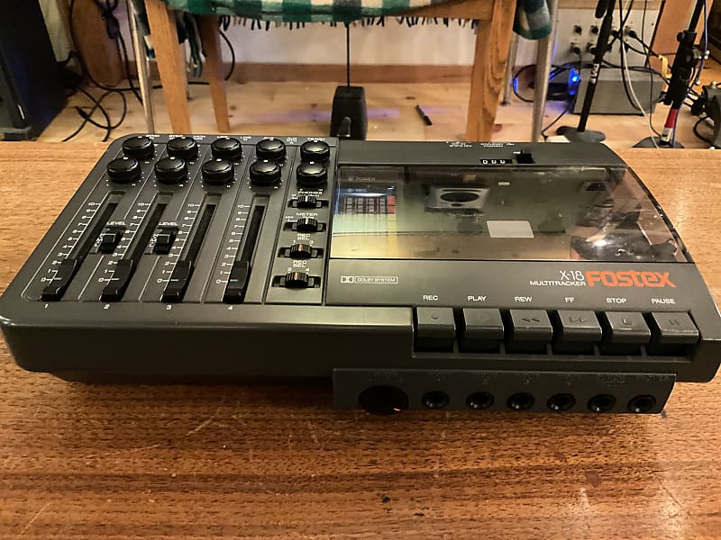 Fostex X18 Multitrack Cassette Recorder 4 Track Reverb