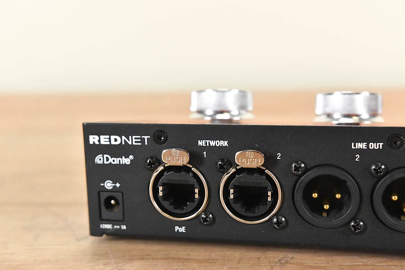 Focusrite RedNet AM2 Dante Stereo Headphone Amplifier (NO POWER