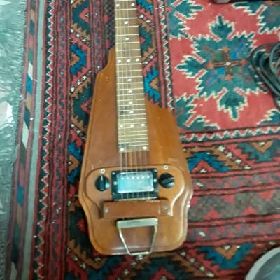 Import Lap Steel Guitar 1960s Brown image 1