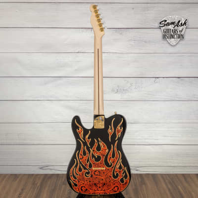 Fender James Burton Telecaster Electric Guitar Red Paisley