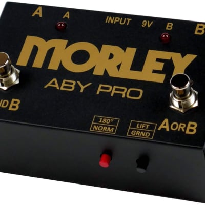 Morley ABY Pro 2-Button ABY Signal Switcher Pedal image 3