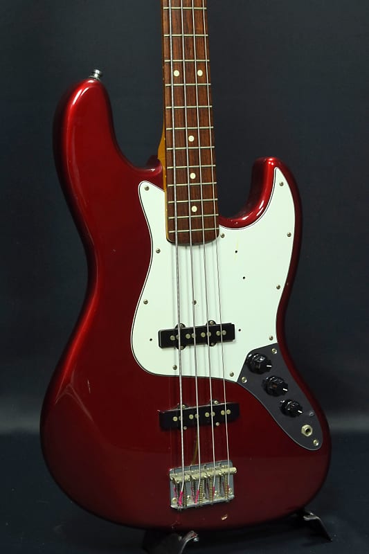 Fender Japan JB62 MH Candy Apple Red (S/N:Q020446) (09/11) | Reverb