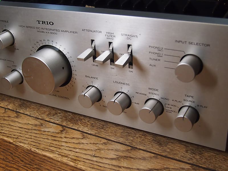 アンプ TRIO ka-8300 Vintage Hi-Fi Audio Restorations: Kenwood-Trio KA-8300