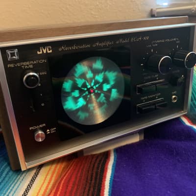 JVC ECA-102 Spring Stereo & Quadraphonic Reverberation Amplifier  1970s Wood image 2