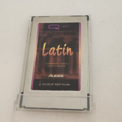 Alesis Latin Q Card ROM  QCard