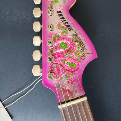 NEW IN BOX* 2025 Fender Japan Char Mustang Pink Paisley 1 of 70