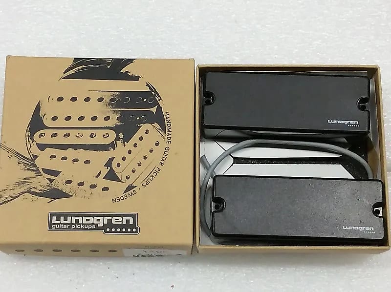 Lundgren M8 8 string Bridge and neck pickup set Meshuggah