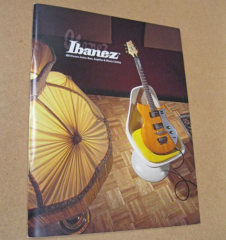 Ibanez Guitars and Basses Catalog 2003 Reverb