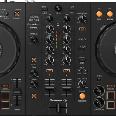 Pioneer DJ DDJ-FLX4 2-deck Rekordbox and Serato DJ Controller DDJ 