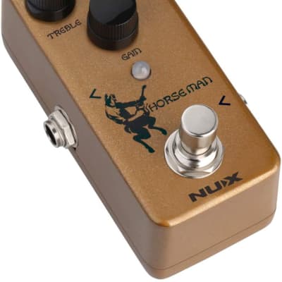 NUX Horseman Overdrive Guitar Effect Pedal with Gold and Silver modes image 2