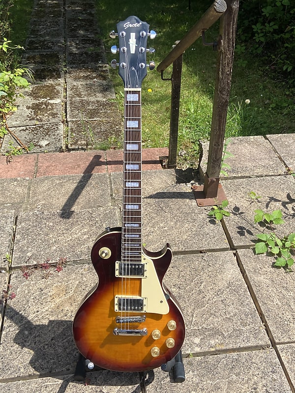 Grote les Paul style guitar - Tobacco Burst | Reverb UK