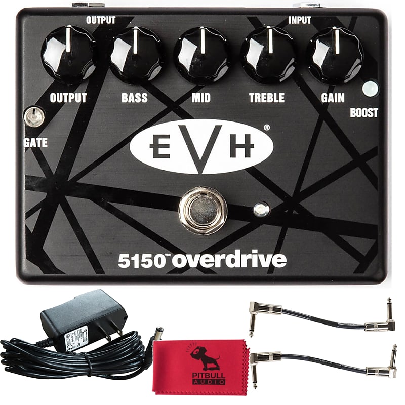 MXR EVH 5150 Overdrive Distortion Pedal w/ Power Supply, | Reverb