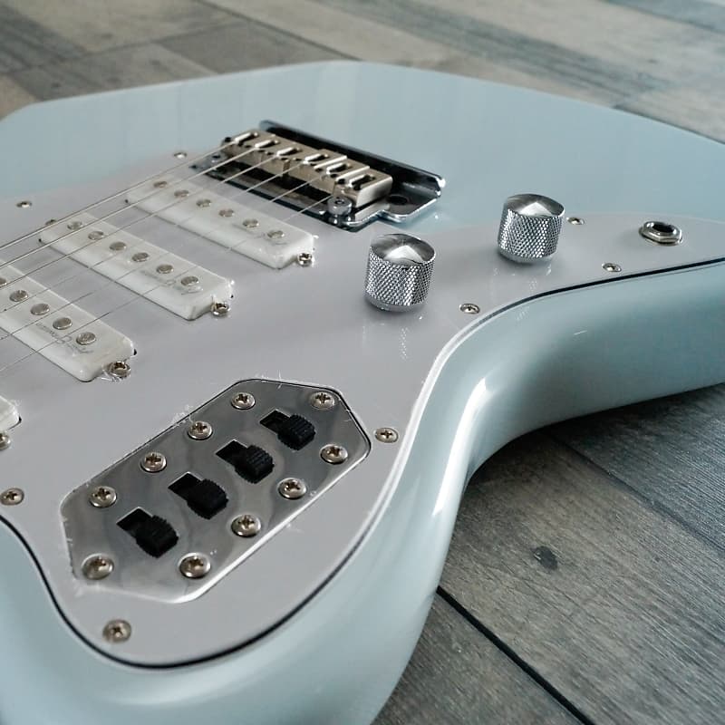 Revelation RJT 60 Q 'Left Handed' Electric Guitar, Sky Blue | Reverb