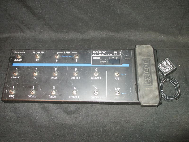 Lexicon MPX R1 Floorboard MIDI Controller Reverb