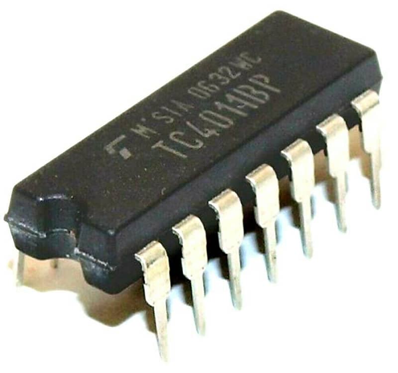 CD4011 Quad 2-Input NAND Gate IC - Electronic Components & Robotics