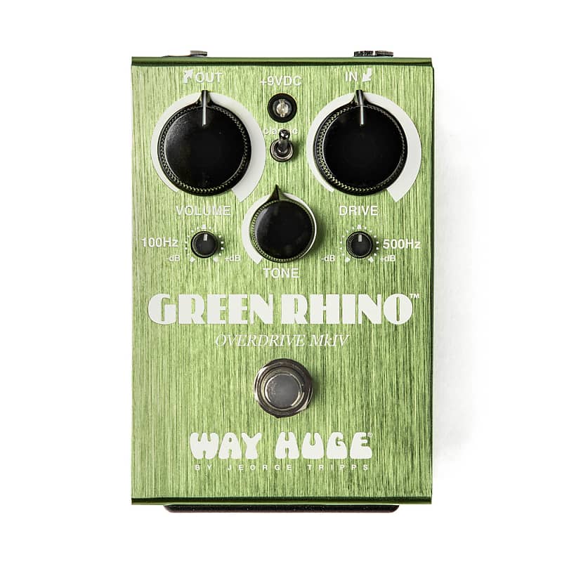 Way Huge WHE207 Green Rhino MKIV Overdrive Effects Pedal image 1