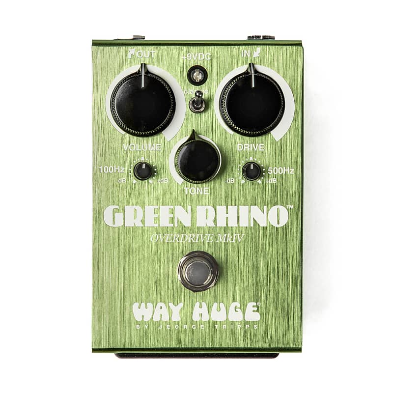 Way Huge WHE207 Green Rhino MKIV Overdrive Effects Pedal