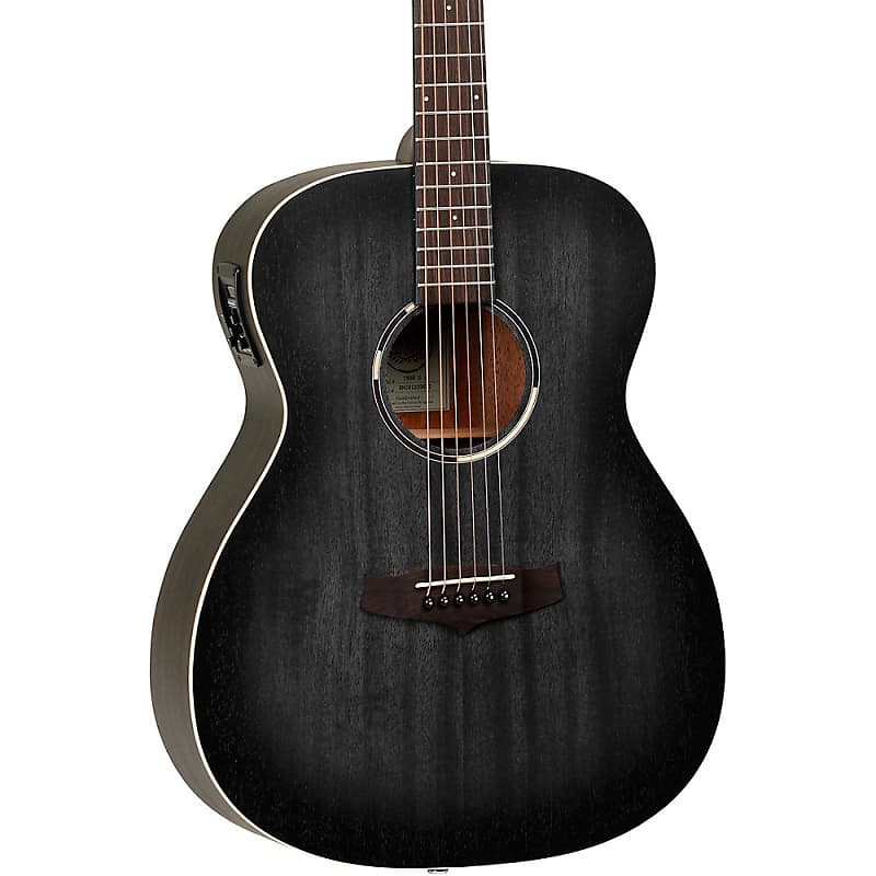 Tanglewood Blackbird Orchestra AcousticElectric Guitar Black Reverb