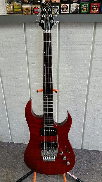 Samick IC 30 Trans Red Reverb