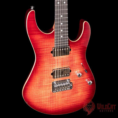 Suhr Modern Faded Trans Wine Red Burst image 3