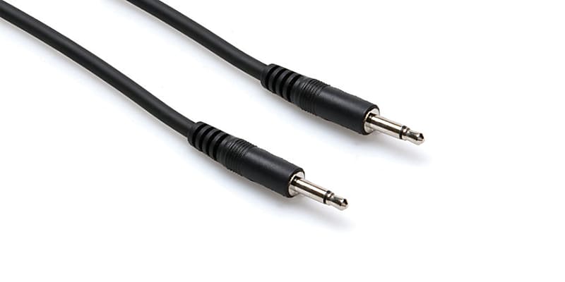Hosa CMM-303 Cable 3.5mm TS to Same 3ft image 1