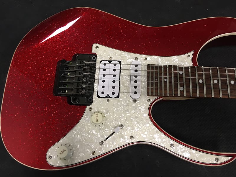 Ibanez RG550XH Red Sparkle 30-Frets Guitar RARE!