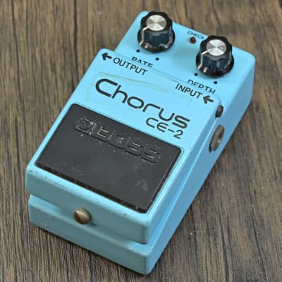 BOSS CE-2 Chorus ACA Silver Screw Chorus Boss Effects Pedal [SN 9700] (01/16) for sale