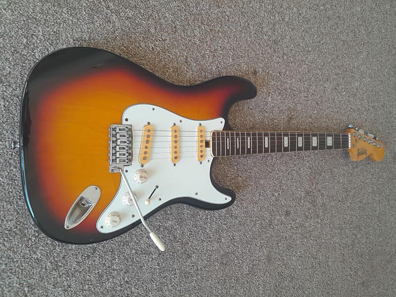 Galdon Stratocaster Early 1970s - Sunburst Made in Japan Fillmore