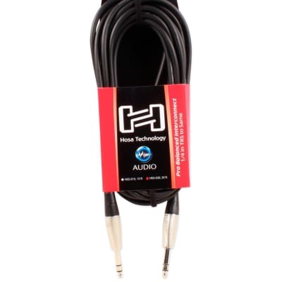 Hosa HSS-020 20 Foot 1/4" TRS To 1/4" TRS Balanced Interconnect Audio Cable image 3